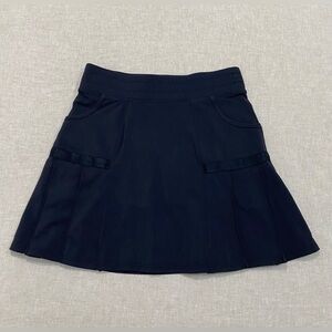 Athleta Pleated Black Any Sport Skirt Skort Sz XS Golf Tennis  Athletic